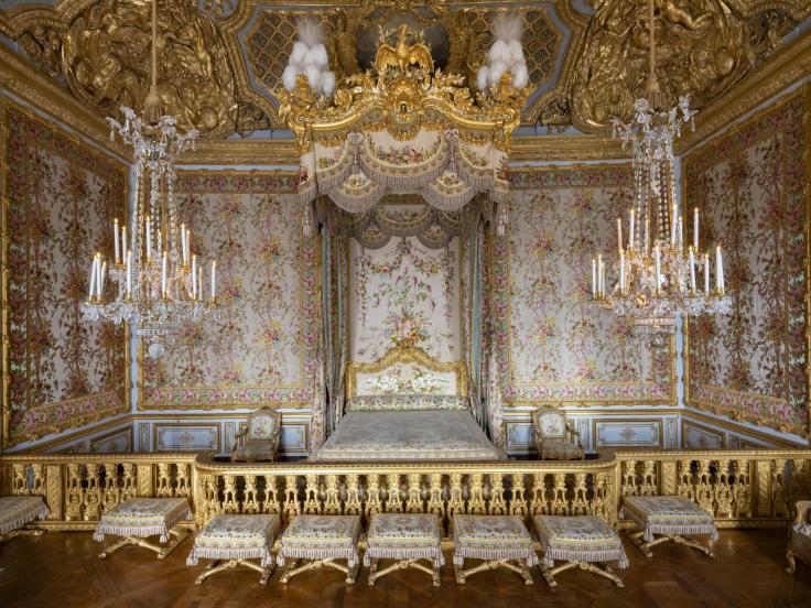 Queen's Bedroom (source: https://chateauversailles.fr)